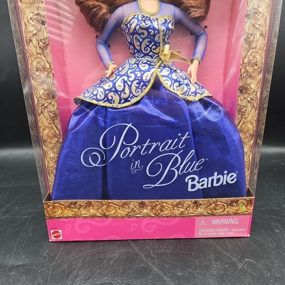 Vintage Barbie Portrait In Blue 1997 Mattel 19355 Walmart Special Edition New - Picture 3 of 8